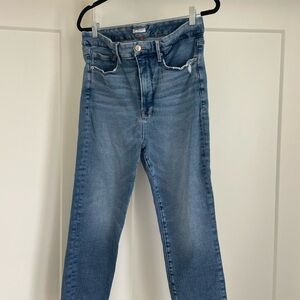 Good American Jeans size 16. Very stretchy and comfortable. Anthropologie